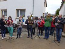 Ständchen in der Kreuzstrasse