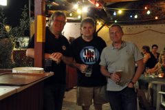 Die Band am Freitag