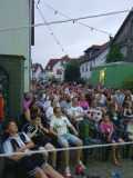 Public Viewing beim Sommernachtsfest